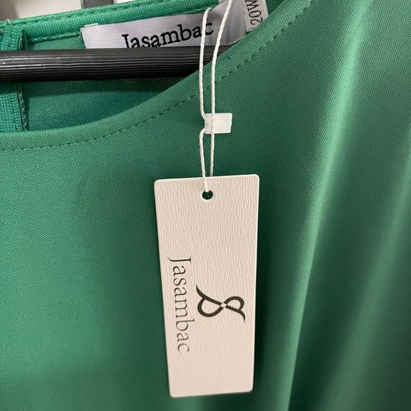 Women's Bodycon Pencil Dress Office Wear to Work Dresses with Pockets - Picture 3 of 5